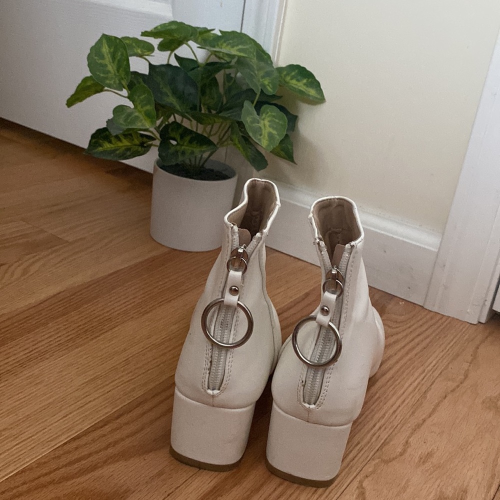 White Booties - Picture 3 of 3